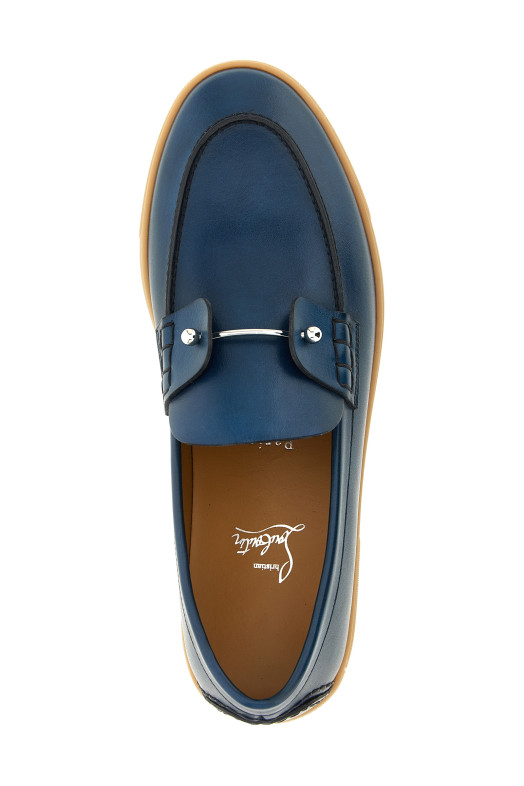 Мокасины «Chambeliboat» Синие 32506624361
