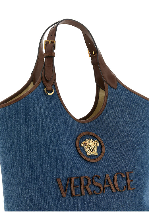 Средняя сумка для покупок «La Medusa» Синяя 10222101A171512U6EV