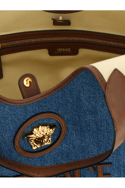 Средняя сумка для покупок «La Medusa» Синяя 10222101A171512U6EV