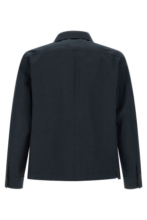 Twill overshirt Blue