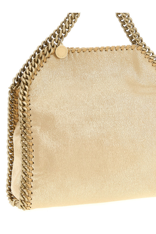 Falabella mini crossbody bag Gold