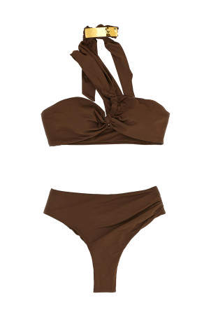 Jewel bikini Brown