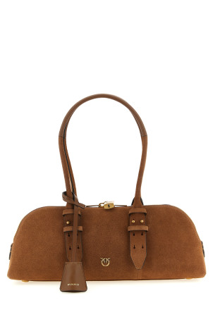 'Bowling Baguette' large shoulder bag Brown