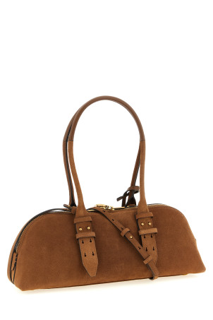 'Bowling Baguette' large shoulder bag Brown