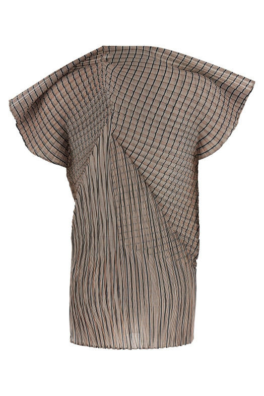 Топ «Generic Stripes (Machine Pleats)» коричневый IM58FJ13917