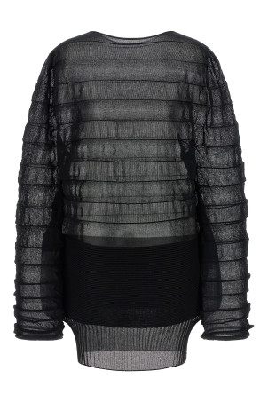 'Moving Knit' top Black