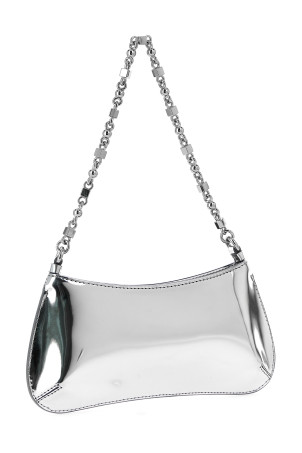 'Le Petit Bisou Chaine' shoulder bag Silver