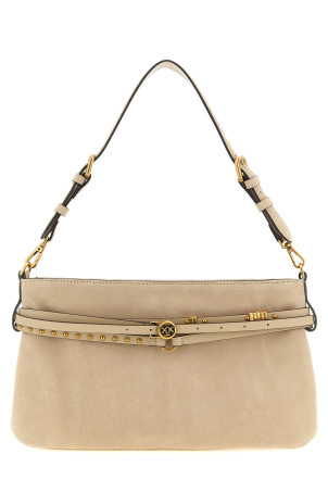 'Belt' medium shoulder bag Beige
