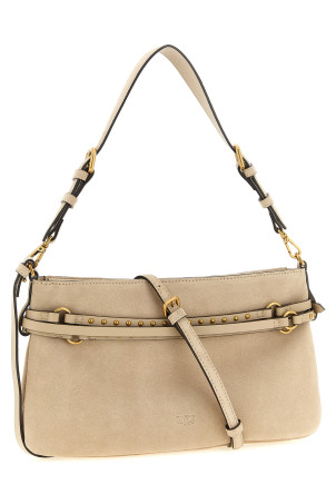 'Belt' medium shoulder bag Beige