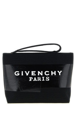 'Givenchy Tape' small clutch bag Black