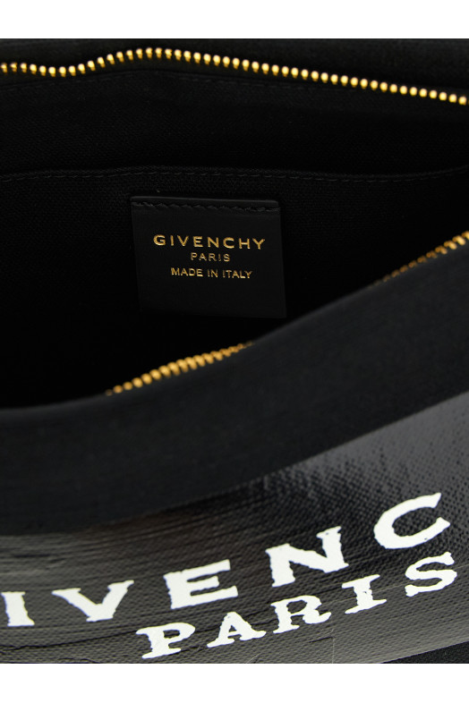 'Givenchy Tape' small clutch bag Black
