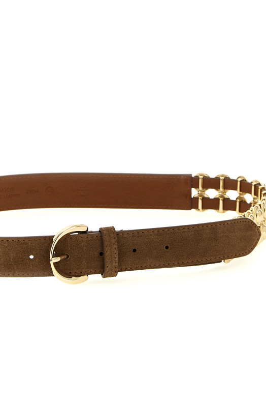 Ремень «Love» коричневый 105894A35TM37L