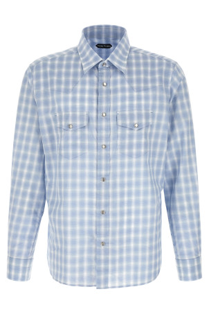 'Western' shirt BLUE