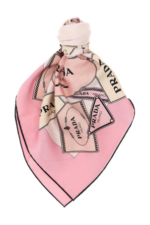 'Heritage' scarf Pink