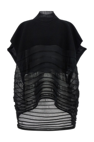 'Moving Knit' top Black