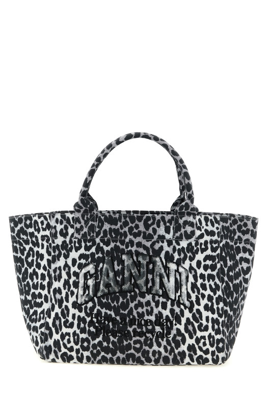 Сумка для покупок «Leopard Medium Tote» Серая B2110040018