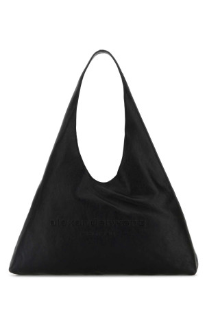 Black leather large Pike shoulder bag ALEXANDER WANG (20325K47L)
