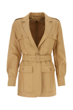 Camel cotton Pacos jacket MAX MARA (2411021033600)