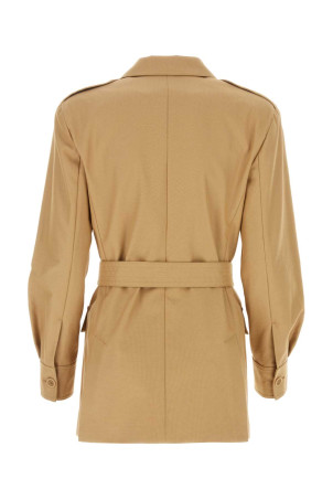 Camel cotton Pacos jacket MAX MARA (2411021033600)