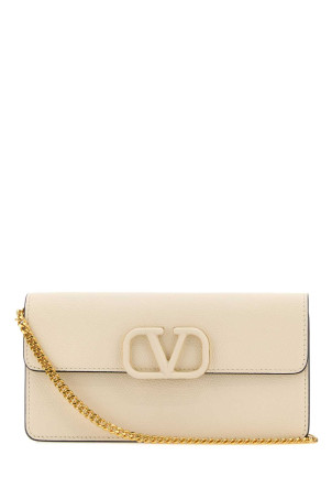 Ivory leather clutch VALENTINO GARAVANI (6W2P0S93RQR)