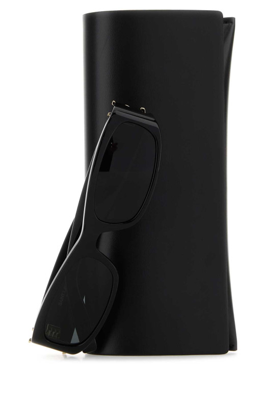 Черные ацетатные солнцезащитные очки SL M152 Черные SAINT LAURENT (843065Y9956)