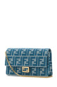 Вышитый джинсовый кошелек Baguette FENDI (8M0498AUNJ)