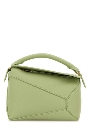 Pastel green leather mini Puzzle handbag LOEWE (A510P88X26)
