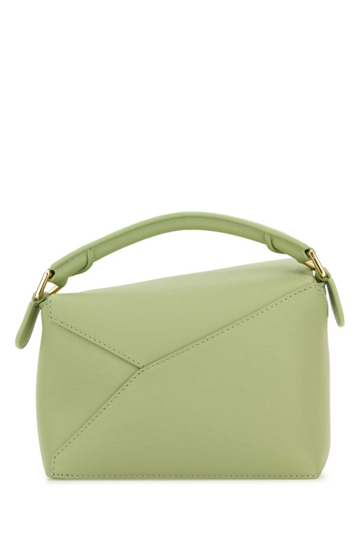 Pastel green leather mini Puzzle handbag LOEWE (A510P88X26)