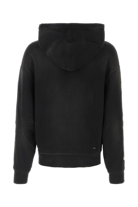 Black cotton oversize sweatshirt Black AMIRI (AMTOJR1031)