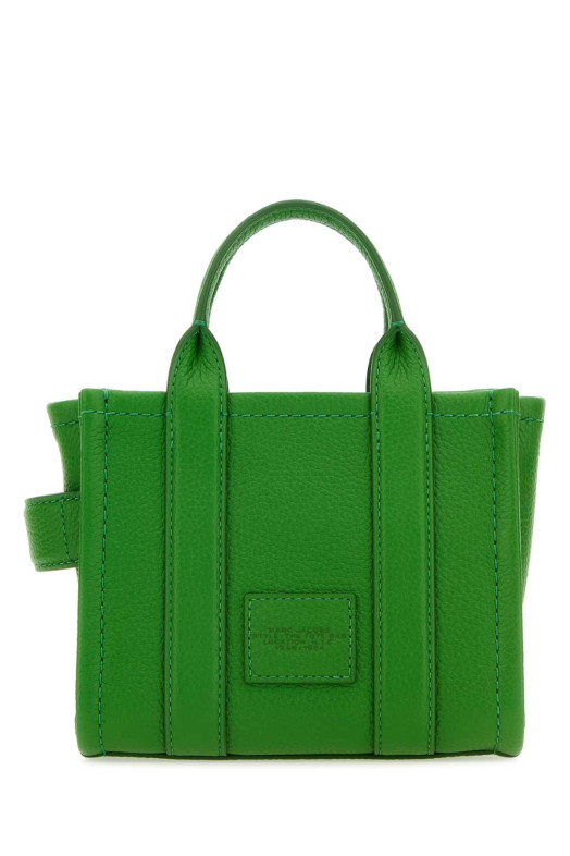 Green leather micro The Tote Bag handbag Green MARC JACOBS (H053L01RE22)