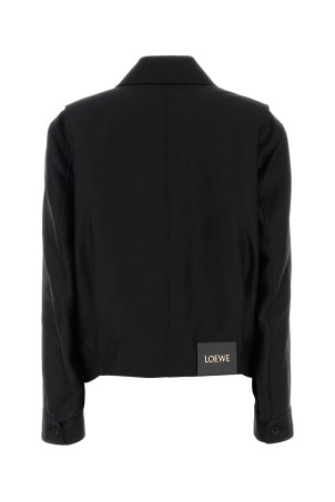 Black wool blend jacket Black LOEWE (S540Y02XC8)