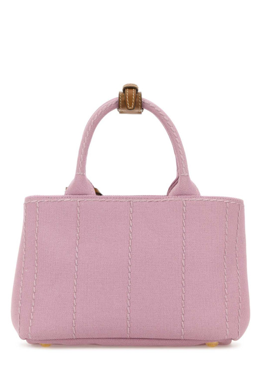 Pink canvas shopping bag PRADA (1BA038V8OM2CYA)