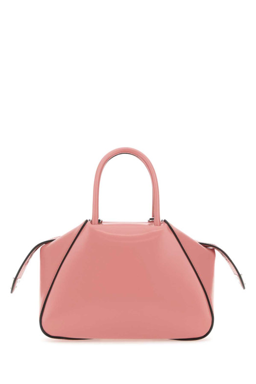 Pink leather handbag PRADA (1BA385ZO6)