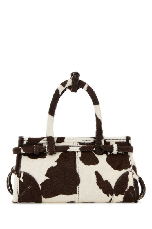 Printed calf hair mini Prada Bonnie handbag PRADA (1BA4862HIM)