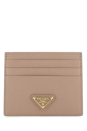 Powder pink leather card holder PRADA (1MC025QHH)