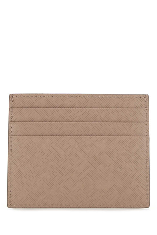 Powder pink leather card holder PRADA (1MC025QHH)