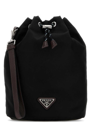 Black fabric clutch Black PRADA (2NE0672HE1)