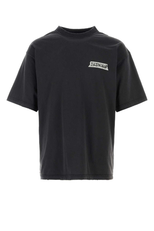 Slate cotton t-shirt Multicolor BALENCIAGA (764235TTVL6)