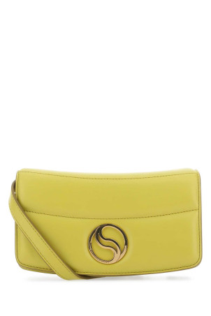 Acid green alter mat mini S-Wave wallet STELLA McCARTNEY (7B0036WP0110)