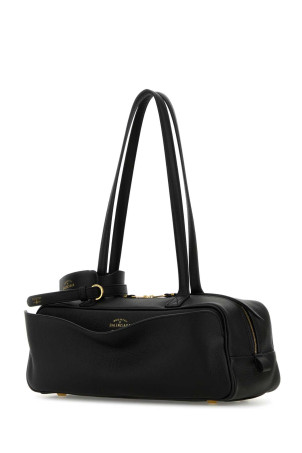 Black leather small Carrie shoulder bag Black BALENCIAGA (8329202ABNQ)