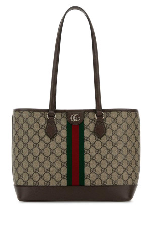 Сумка для покупок Ophidia з принтом на полотні GUCCI (836849FAE0J)