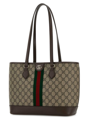 Сумка для покупок Ophidia з принтом на полотні GUCCI (836849FAE0J)