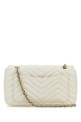 White nappa leather medium GG Marmont shoulder bag GUCCI (837267AAE38)