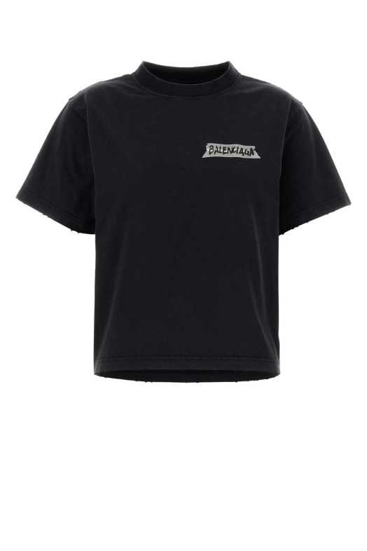 Slate cotton t-shirt Multicolor BALENCIAGA (850990TTVL6)