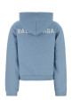 Light blue cotton sweatshirt BALENCIAGA (851236TTVJ2)
