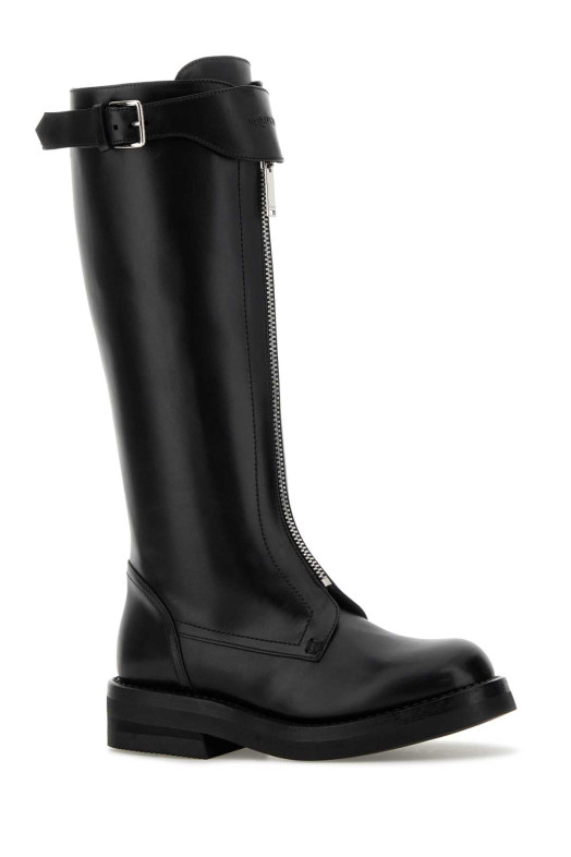 Black leather Countryside boots Black ALEXANDER MCQUEEN (852025WHAE3)