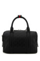 Black leather handbag GUCCI (855789AAFOM)