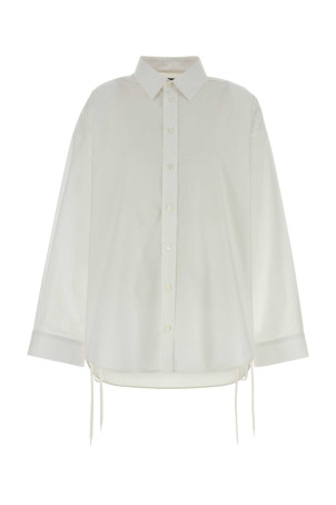 White poplin oversize shirt BALENCIAGA (857835TRM28)