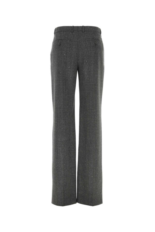 Embroidered wool pant ALEXANDER MCQUEEN (858321QJAFV)