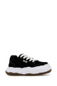 Black velvet Oliver sneakers Black MAISON MIHARA YASUHIRO (A15FW702)